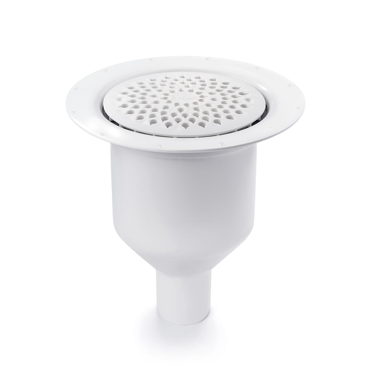 Brage 50,  Ø 50 mm-es függőleges kifolyócsonkkal készülő padlóösszefolyó