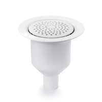 Brage 50,  Ø 50 mm-es függőleges kifolyócsonkkal készülő padlóösszefolyó