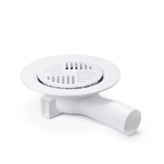 Minimax 50, Ø 50 mm-es vízszintes kifolyócsonkkal készülő padlóösszefolyó