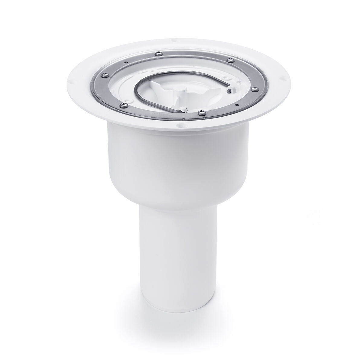 S-Serie Brage 75, Ø 75 mm-es függőleges kifolyócsonkkal készült, beton vagy fafödémekhez ajánlott padlóösszefolyó