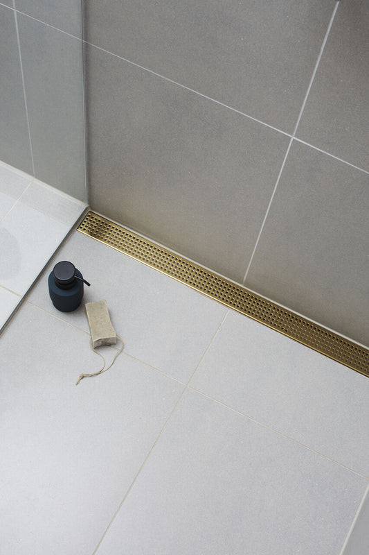 Purus Line Gold Chess folyókarács – 600 mm, aranyszínű