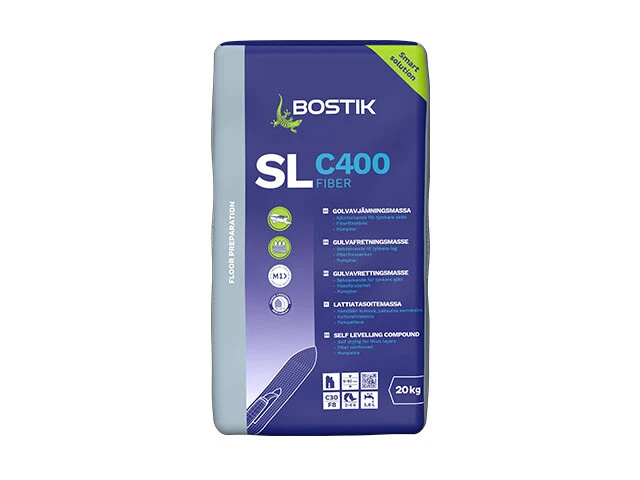 SL C400 Szálerősítésű padlókitöltő vastag rétegekhez