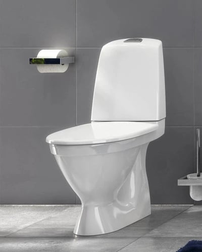 WC Nautic 1510 - rejtett P-elzáró, higiénikus öblítés - 2