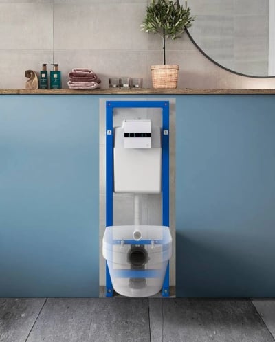 Triomont XS szerelvény - fali kezelőpanellel ellátott WC-hez - 3