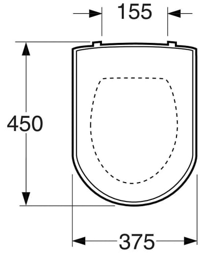 WC-ülőke Graphic/Artic/5G84 9M16 - SC/QR - 1