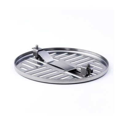 Rács Art Deco 130 rozsdamentes acél zárószerkezettel - 2