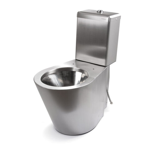 Rozsdamentes acél szaniterek